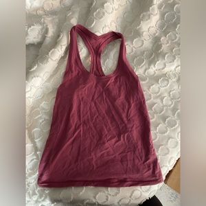 Lululemon cropped racer back tank